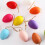 (Multicolor, 12pcs) 12/24Pcs Colorful Easter Eggs DIY Craft Toys for Kids, Easter Tree Decorations 4