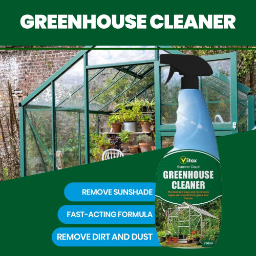 Vitax Vitax Summer Cloud Greenhouse Cleaner 750ml 2