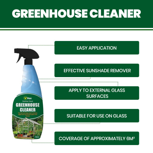 Vitax Vitax Summer Cloud Greenhouse Cleaner 750ml 1