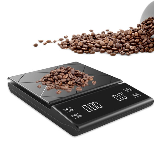 Digital Kitchen Scale 3000g/0.1g with Timer & Backlit Display 1