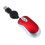 4X  USB Wired Mouse Retractable Cable Tiny Small Mouse 1600 DPI for Windows 98 2000 XP Vista Ve (Red) 3