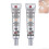 (Light 2pcs)Korea Colour Change Skin Care 45ml Cc Cream 1