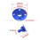 (Blue A) Magnetic Refueling Nozzle for Gasoline Methanol Aircraft Ships 3