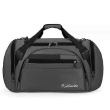 (Gray) Large Capacity Crossbody Bag Travel Bag