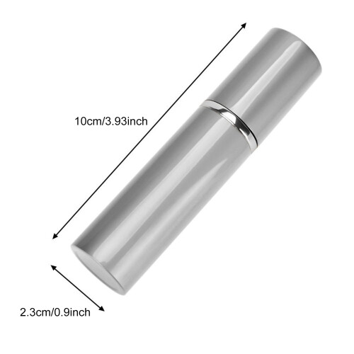 5PCS 10ml Refillable Perfume Atomizer Set - Portable Aluminum Cosmetic Bottles 1