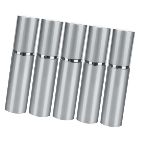5PCS 10ml Refillable Perfume Atomizer Set - Portable Aluminum Cosmetic Bottles 2