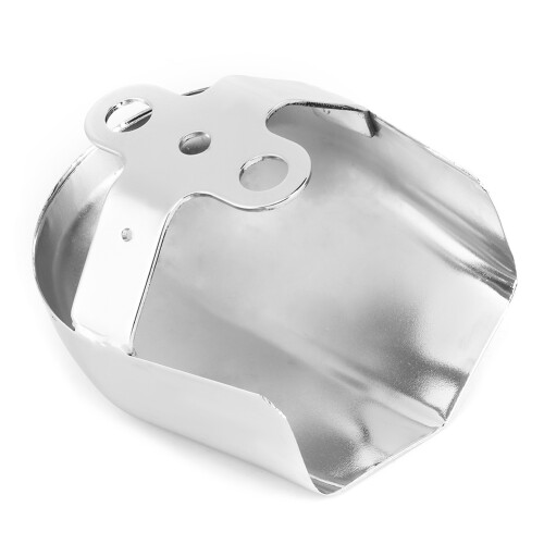 Touring Models Motorcycle Horn Cover Replacement  Silver 2