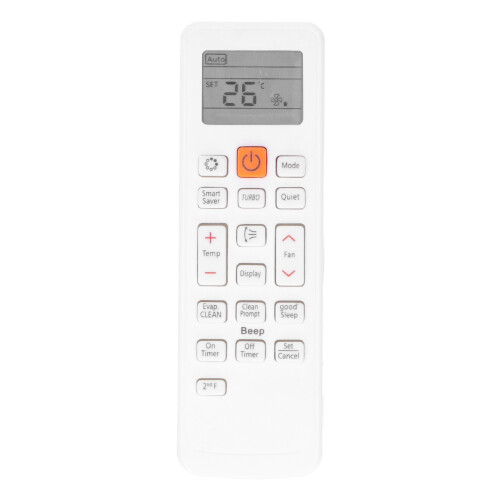 Air Conditioner Remote Control 14195, ABS, White, for Samsung Models 1