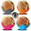 4 Pcs Hamburger Holder Reusable Hamburger Sandwich Burger Holder 1