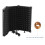 Portable 3-Panel Microphone Isolation Shield Foam Reflection Filter for Recording 2