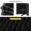 Portable 3-Panel Microphone Isolation Shield Foam Reflection Filter for Recording 9
