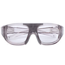 Impact-Resistant PC Sports Basketball Glasses, Gray, 15x5cm, 100g