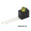 100PCS 3mm LED Holder with 90 Bend, Yellow Light, Plastic 8
