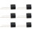 100PCS 3mm LED Holder with 90 Bend, Yellow Light, Plastic 13