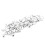 100pcs Aluminum Pull Riveting Nuts Set M3-M10 Flat Head Hardware Accessories 8
