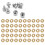 50Pcs Pure Copper Countersunk Screw Washer M3-M6 Flat Head Gaskets 11