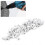 Aluminium Pull Riveting Nuts 100pcs Flat Head Vertical Fasteners WJ‑30045M5 12