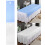 Breathable Waterproof Disposable Bed Sheets - Massage Cover 2 Pack White Blue 8