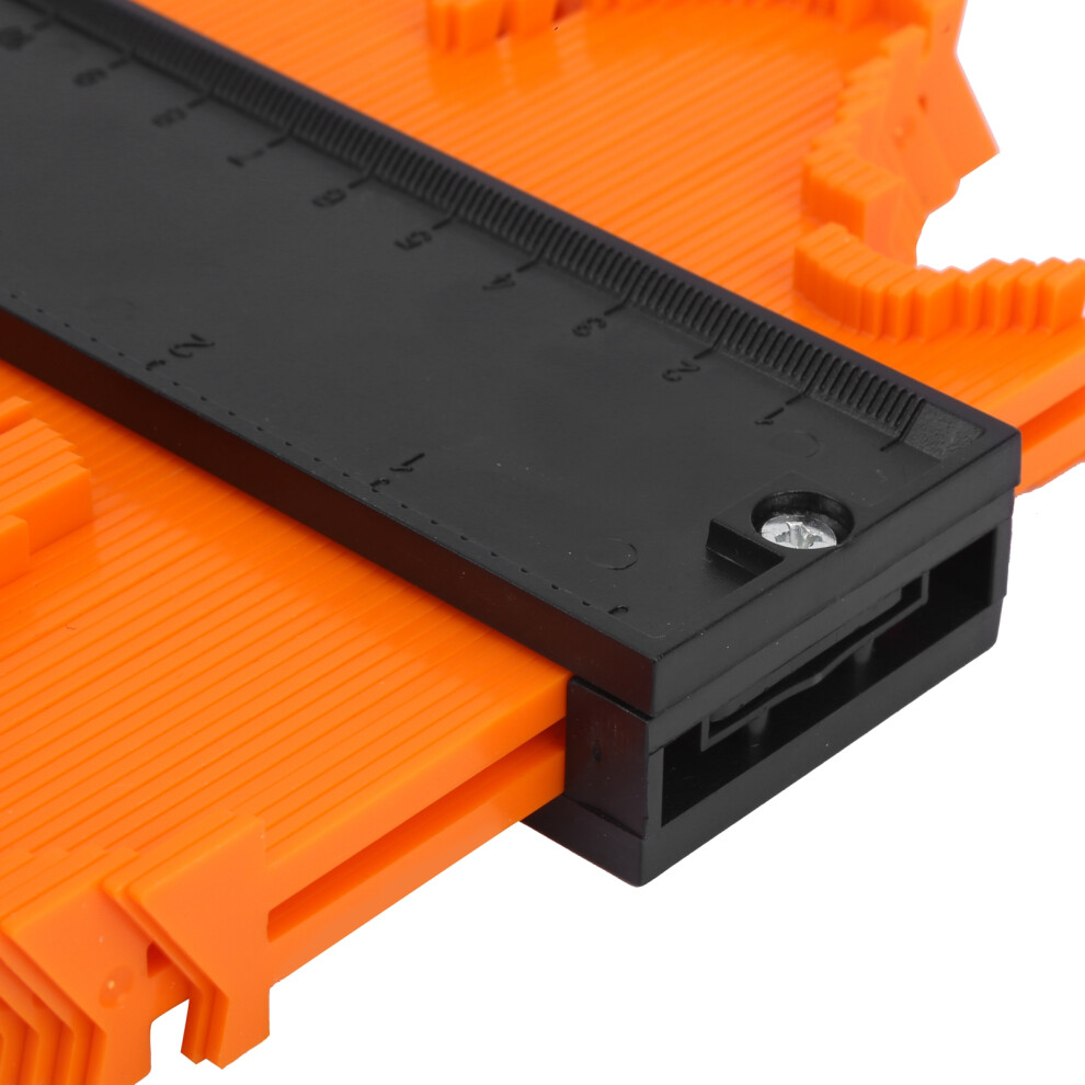 2Pcs Gauge Contour Ruler Irregular Shape Frame Copy Diy Measuring Tool 10Inch 8751392139817