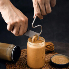 Food-Grade Stainless Steel Peanut Butter Mixer, Jam Butter Stirrer, Effortless Kitchen Gadget, Rust-Resistant
