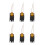 100pcs 3mm LED Holder 90 Bend Orange Light - Industrial Control 10