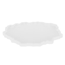 Silicone Coaster Mould DIY Craft Tray Base Type 1-4 13x10cm