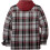 (S,Red)Men's Maplewood Hooded Shirt Jacket 2