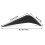 Rear Bumper Spoiler Panel for Corvette C7 14-19 ABS Car Diffuser Fin Black 4