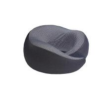 (black) Travel Neck Pillow Travel Neck Cushion Durable U-shaped Travel Pillow Non-deformed Airplane Pillow