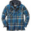 (XL,Blue)Men's Maplewood Hooded Shirt Jacket 2
