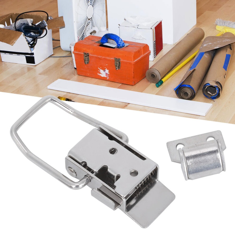 Stainless Steel Cabinet Lock Hasp 018(S) For Electrical & Mechanical Equipment 7901362030649