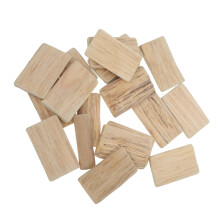 25Pcs Natural Wooden Driftwood Pieces Lightweight Wood Blocks for Art