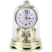 Table Clocks, European Retro Style Living Room Clock, Digital Alarm Clock,Antique Silent Table Clock0 - PJ