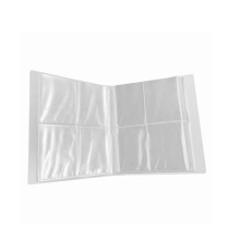 Transparent Jewelry Storage Book Storage Book with 30/50 Sealed Pockets Portable Travel Jewelry Storage Bag