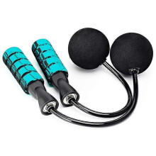 (blue) Jump Rope Training Ropeless Skipping Rope for Fitness