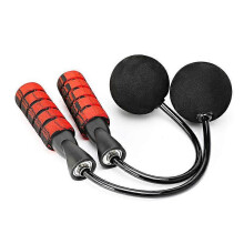 (red) Jump Rope Training Ropeless Skipping Rope for Fitness
