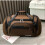 (Brown)Large Capacity Crossbody Bag Travel Bag 2