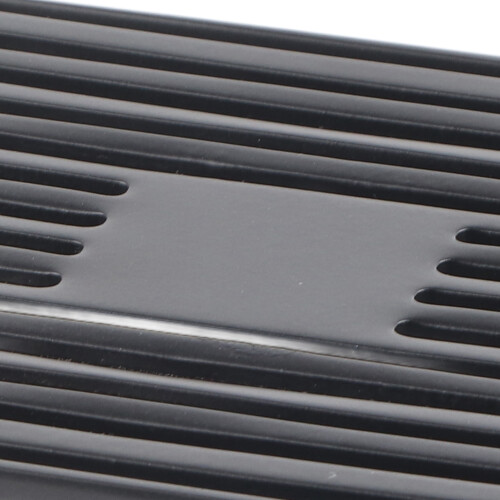 Bathroom Floor Drain 12x12cm Black 2