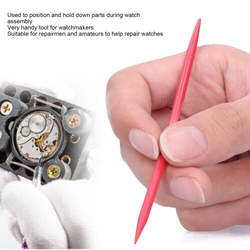 Watch Plastic Stick Repair Tool - 13.5cm Red Assembly Assembly Stick 2