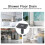 Easy Clean Shower Drain with Grille 9
