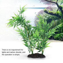 Green Artificial Water Plant for Fish Tank, 30 x 9cm Aquarium Decor