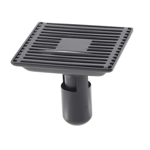 Removable Grille Shower Drain 12x12cm