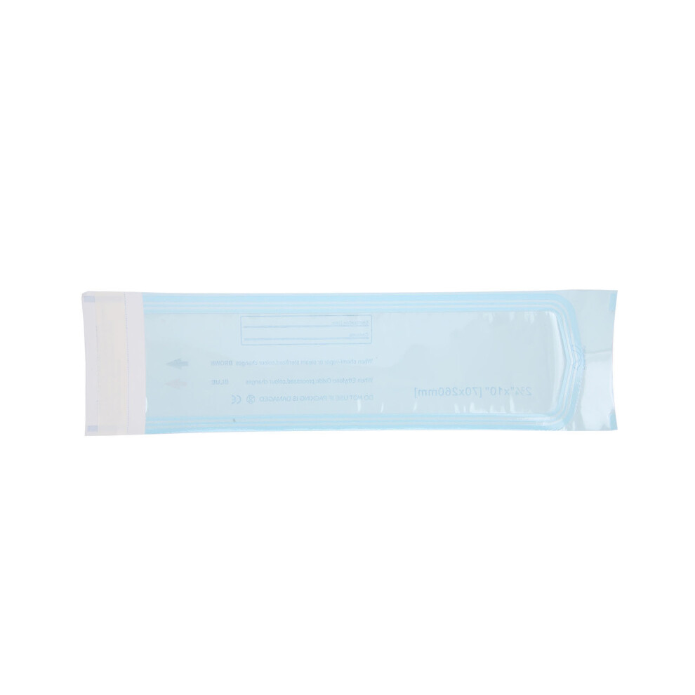 200pcs Self Sealing Cleaning Pouches 70 x 260mm for Dental Use