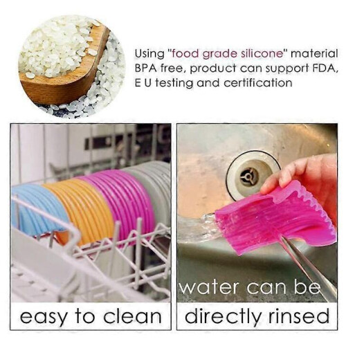 4 Pcs Hamburger Holder Reusable Hamburger Sandwich Burger Holder 2