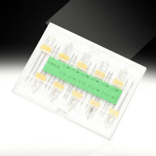 10Pcs Twin Needles for Household Sewing Machine - Models 2/90 3/80 4/75