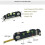 Multi-function vertical laser level, 8-foot standard ruler and metric ruler measuring instrument 3
