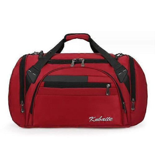 (Red)Large Capacity Crossbody Bag Travel Bag