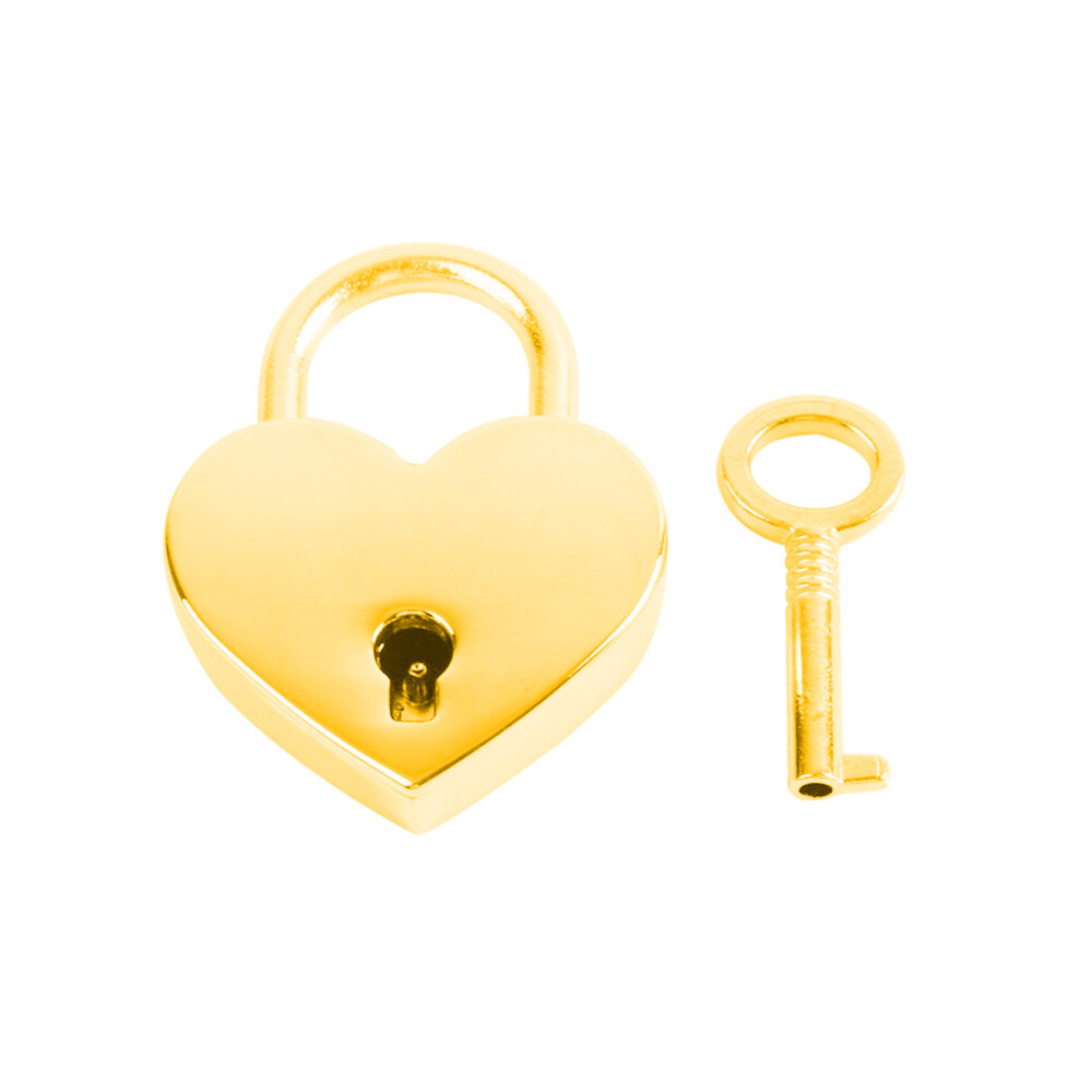 Small Padlock With Key Romantic Couples Wishing Lock Jewelry Box Suitcase Lock 6485316791998