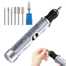 Electric Nail Grinder for Thick Toenails Cordless Rechargeable File with Speed Quiet Motor