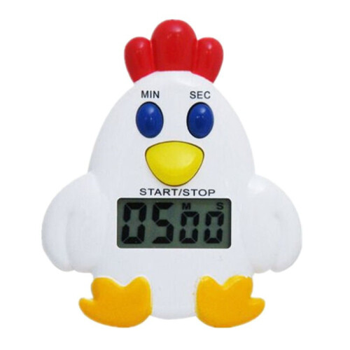 Kitchen LCD Digital 99 Minute 59 SEC Countdown Clip Hen Alarm Timer Tool